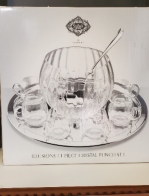 Shannon Crystal Illusions 11 Piece Crystal Punch Set