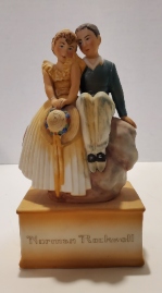 Vintage Schmid Exclusive 1979 Norman Rockwell Music Box