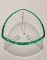 Rare Antique Walther Glas Art Deco Bowl