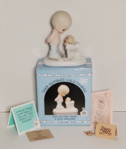 1990 Members Only Figurine - You Just Can't Chuck A Good Friendship