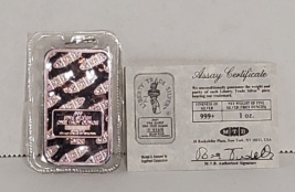 .999 Fine Silver Bar - 1 Troy Ounce 